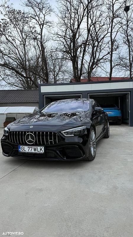 Culoarenegru Utilizat 2019 Mercedes AMG GT 4-Door Coupe AMG Coupe | 69.700 EUR - Imagine 1/4
