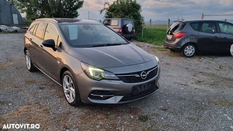 Gri Utilizat 2022 Opel Astra Business Elegance Break | 10.900 EUR (Preț OK) - Imagine 1/4