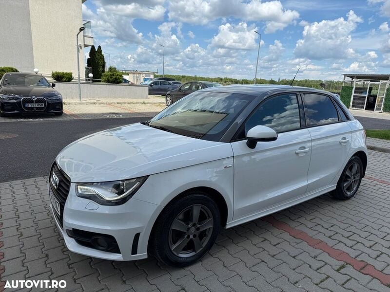 Alb Utilizat 2014 Audi A1 Sportback S-Line Hatchback | 9.150 EUR - Imagine 1/4