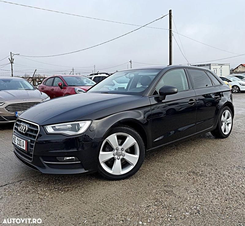 Second-hand Audi A3 Design 150 CP (110 kW) 2015 Culoarenegru Hatchback