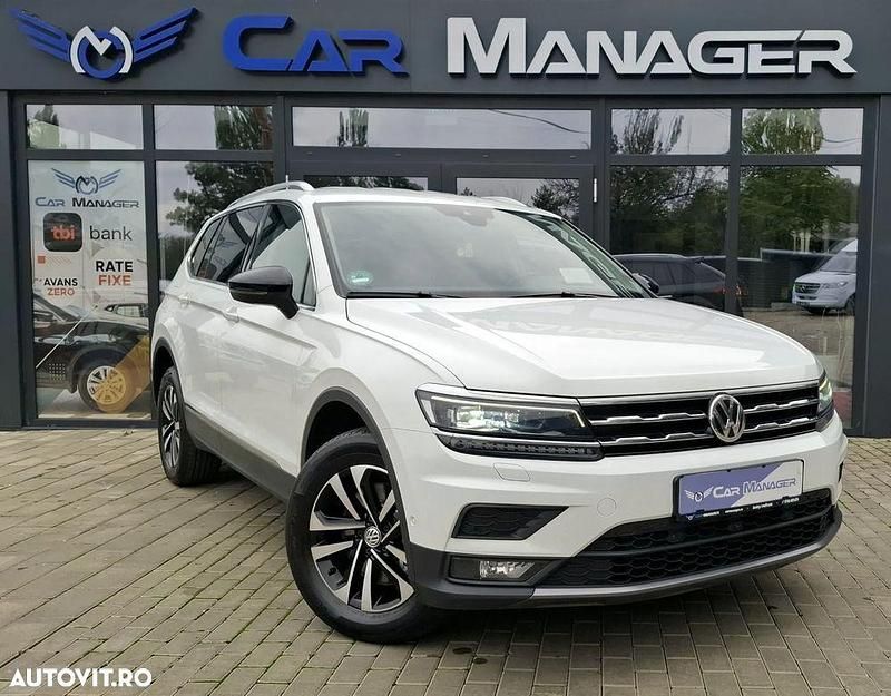 Culoarealb Utilizat 2019 VW Tiguan IQ Drive SUV | 18.499 EUR (Super Preț) - Imagine 1/4