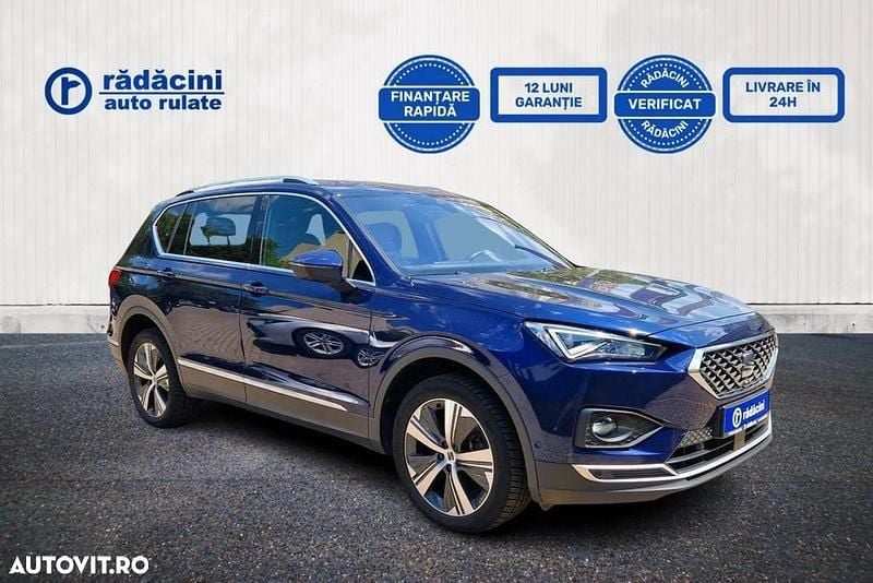 Culoarealbastru Utilizat 2021 Seat Tarraco 4Drive SUV | 29.200 EUR (Preț OK) - Imagine 1/3