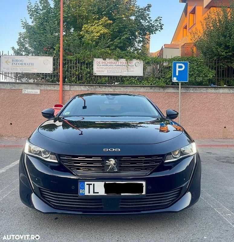 Culoarealbastru Utilizat 2021 Peugeot 508 Berlinǎ | 14.450 EUR (Preț bun) - Imagine 1/4