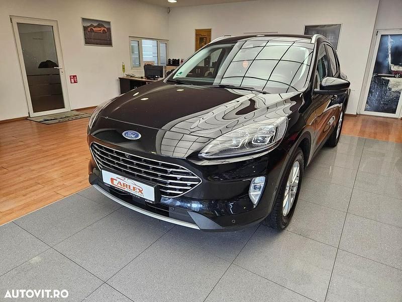 Negru Utilizat 2021 Ford Kuga Titanium X SUV | 20.800 EUR (Puțin scump) - Imagine 1/4