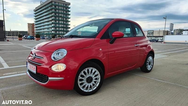 Culoarerosu Utilizat 2020 Fiat 500 Club Cabrio | 10.900 EUR (Preț OK) - Imagine 1/4