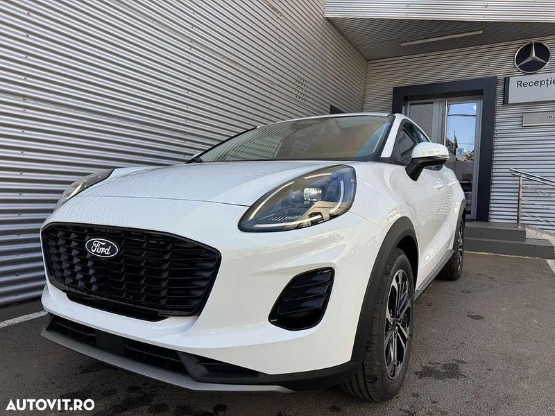 Culoarealb Nouă 2025 Ford Puma Gen-E Titanium SUV | 21.637 EUR - Imagine 1/4