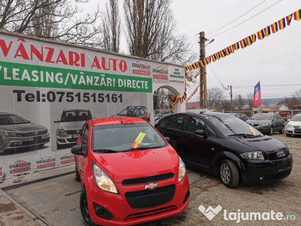 Second-hand Chevrolet Spark 68 CP (50 kW) 2013 Rosu metalizat Hatchback