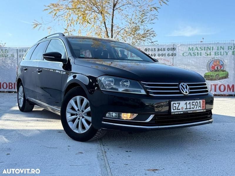 Culoarenegru Utilizat 2011 VW Passat Highline Break | 7.490 EUR (Preț OK) - Imagine 1/4