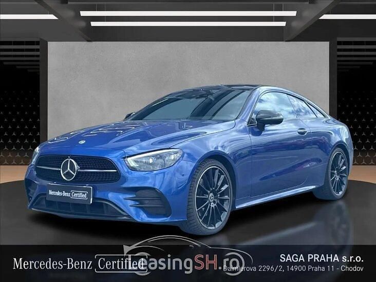 Albastru Utilizat 2023 Mercedes E300 AMG line Berlinǎ | 77.167 EUR - Imagine 1/4