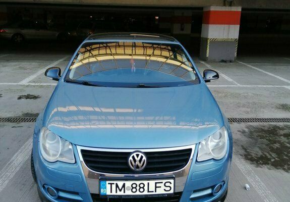 Albastru Utilizat 2008 VW Eos Cabrio | 5.200 EUR (Preț OK) - Imagine 1/4