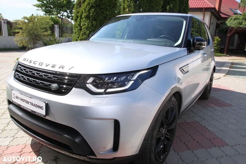 Gri Utilizat 2019 Land Rover Discovery 5 Landmark SUV | 29.980 EUR (Preț bun) - Imagine 1/4