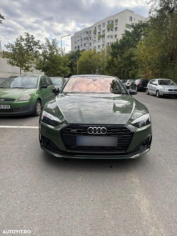 Culoareverde Utilizat 2021 Audi A5 Sport Coupe | 39.499 EUR (Preț OK) - Imagine 1/4