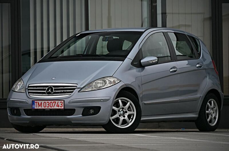Albastru Utilizat 2008 Mercedes A180 Elegance | 2.500 EUR (Preț OK) - Imagine 1/4