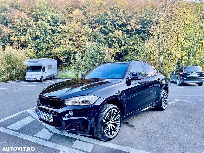 Second-hand BMW X6 313 CP (230 kW) 2018 Culoarenegru SUV