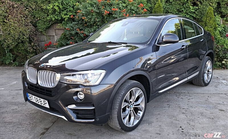 Gri Utilizat 2016 BMW X4 SUV | 18.500 EUR (Super Preț) - Imagine 1/4