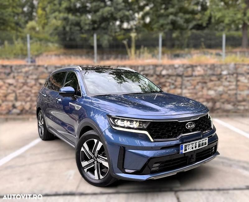 Albastru Utilizat 2021 Kia Sorento SUV | 37.100 EUR - Imagine 1/4