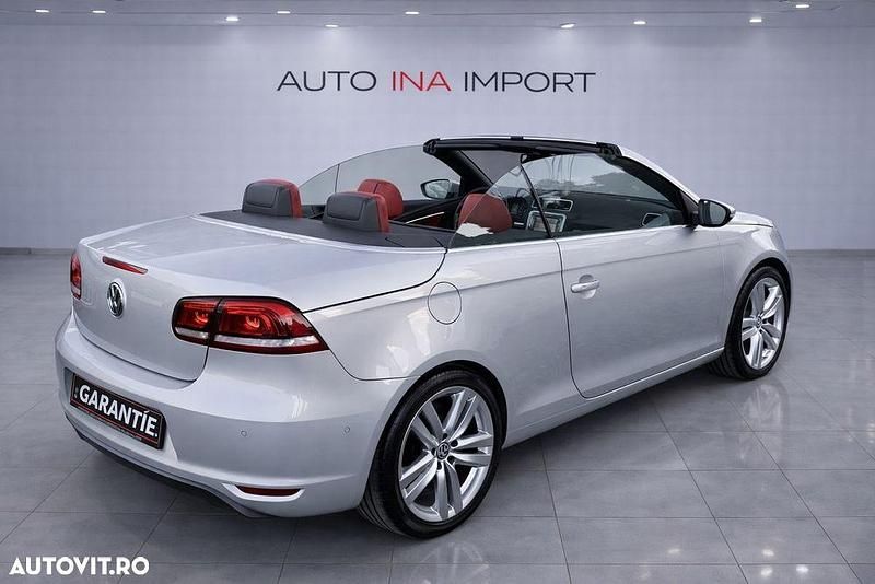 Second-hand VW Eos 140 CP (102 kW) 2012 Culoaregalbeuriu Cabrio