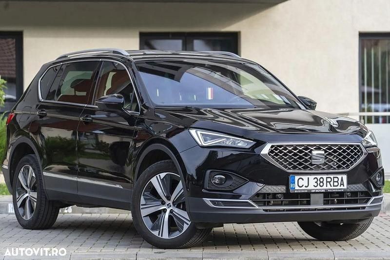 Culoarenegru Utilizat 2023 Seat Tarraco 4Drive SUV | 35.200 EUR (Preț OK) - Imagine 1/4