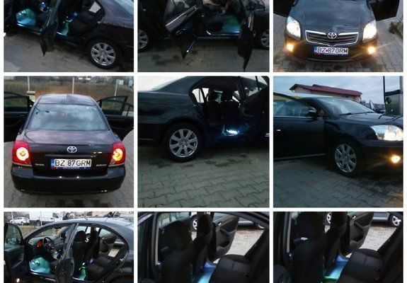Second-hand Toyota Avensis 130 CP (95 kW) 2007 Negru Berlinǎ