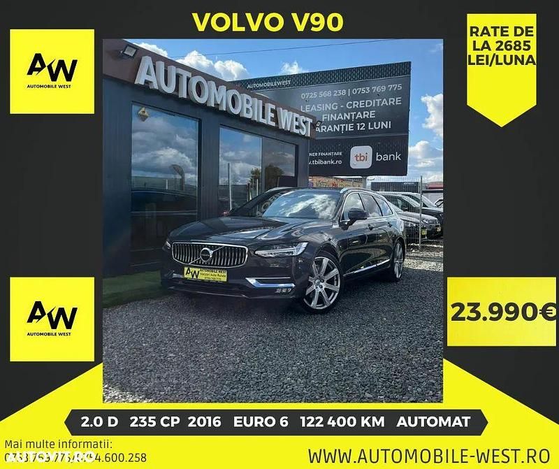 Culoarenegru Utilizat 2016 Volvo V90 Momentum Break | 23.990 EUR (Preț OK) - Imagine 1/4