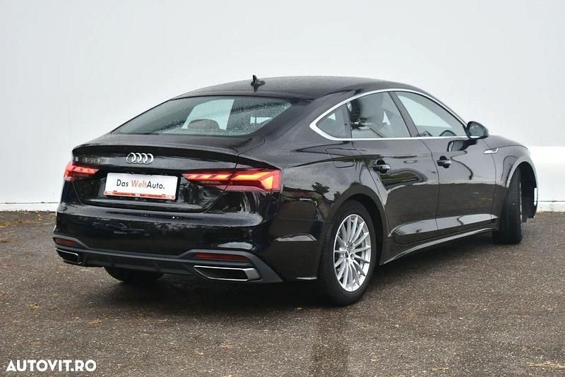 Second-hand Audi A5 Sportback 190 CP (139 kW) 2020 Culoarenegru Hatchback