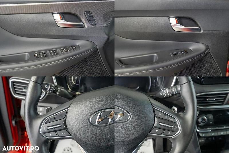Second-hand Hyundai Santa Fe Style 200 CP (147 kW) 2020 Culoarerosu SUV