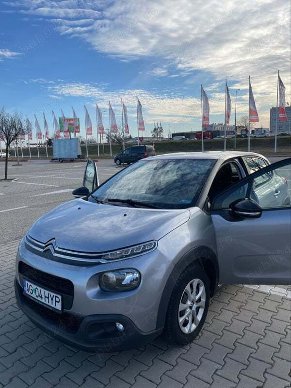 Gri Utilizat 2019 Citroën C3 Hatchback | 9.500 EUR (Scump) - Imagine 1/4