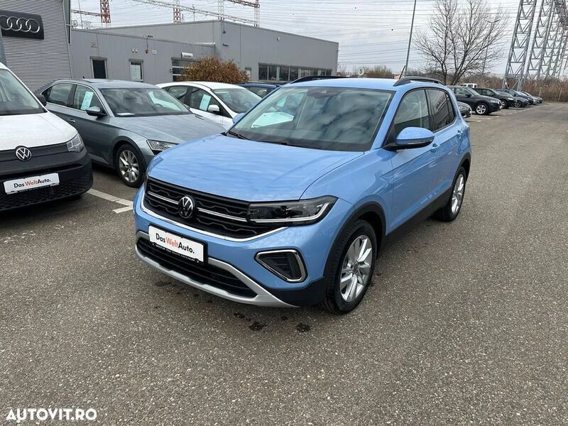 Albastru Nouă 2025 VW T-Cross Advance SUV | 27.500 EUR (Preț OK) - Imagine 1/4