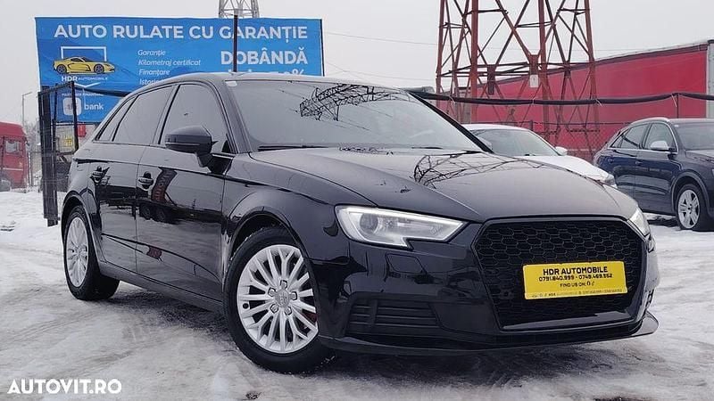 Second-hand Audi A3 S-Line 110 CP (80 kW) 2016 Culoarenegru