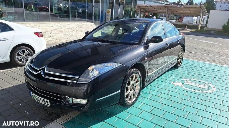 Negru Utilizat 2007 Citroën C6 Exclusive Berlinǎ | 1.900 EUR - Imagine 1/4
