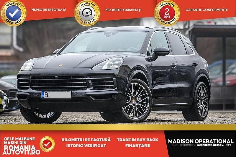 Culoarenegru Second-hand 2020 Porsche Cayenne SUV | 43.950 EUR (Super Preț) - Imagine 1/4