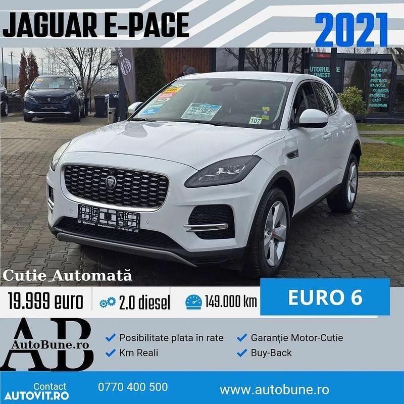 Second-hand Jaguar E-Pace SE 163 CP (119 kW) 2021 Culoarealb SUV