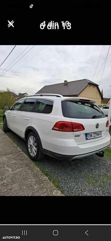 Second-hand VW Passat Alltrack 177 CP (130 kW) 2014 Culoarealb Break