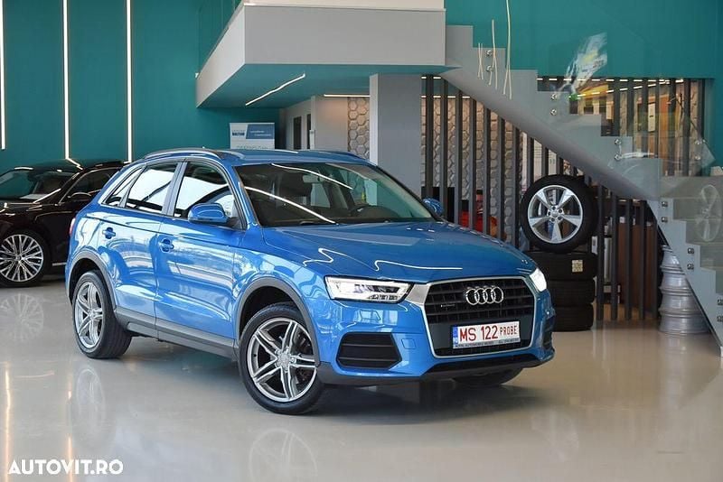 Culoarealbastru Utilizat 2015 Audi Q3 Sport SUV | 15.990 EUR (Puțin scump) - Imagine 1/4