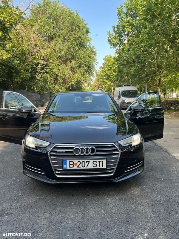 Negru Utilizat 2016 Audi A4 Sport Berlinǎ | 17.700 EUR (Puțin scump) - Imagine 1/4