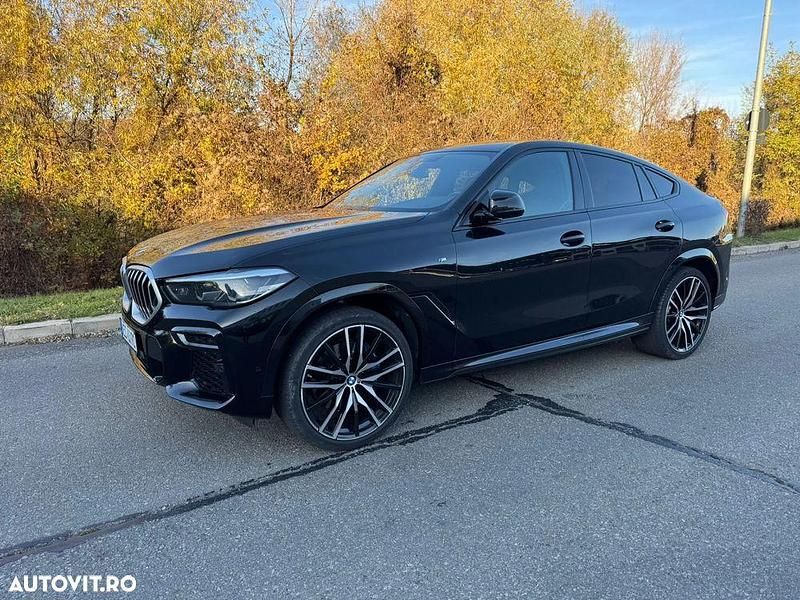 Culoarenegru Utilizat 2021 BMW X6 M Sport SUV | 46.900 EUR - Imagine 1/4