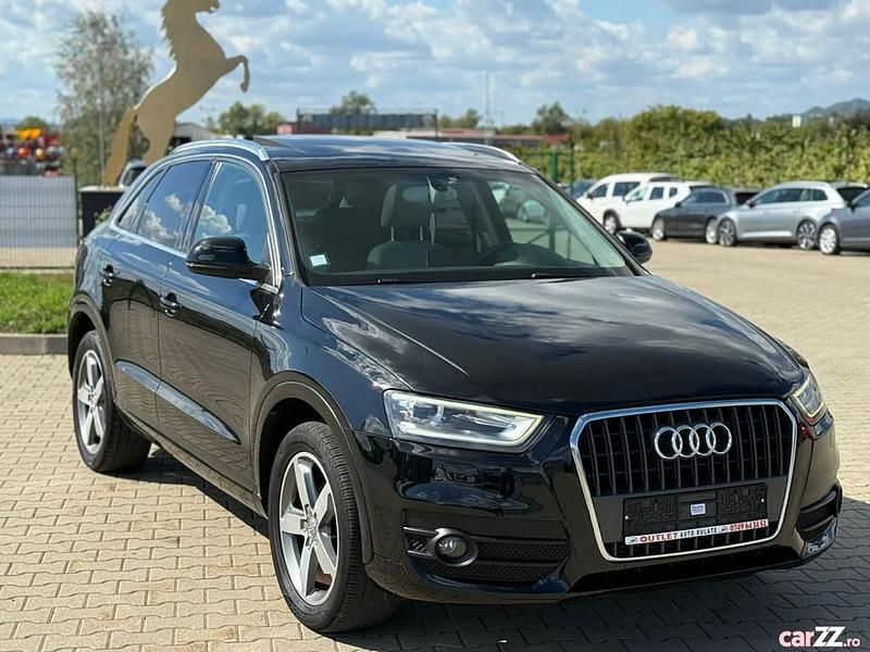 Negru Utilizat 2015 Audi Q3 SUV | 12.990 EUR (Preț bun) - Imagine 1/4