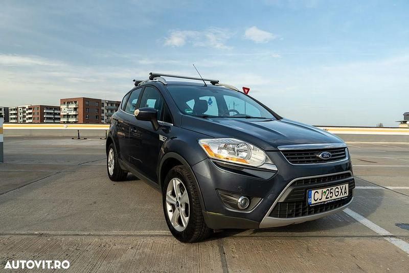 Albastru Utilizat 2010 Ford Kuga Titanium SUV | 6.999 EUR (Preț OK) - Imagine 1/4