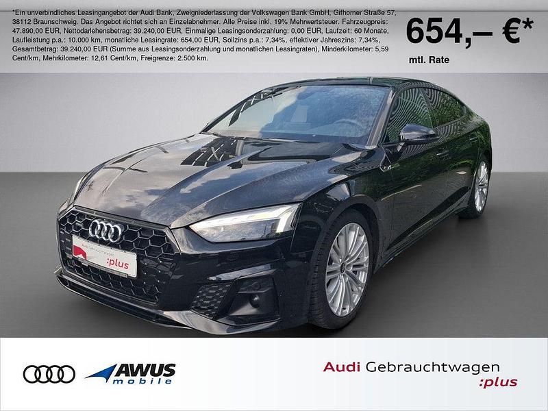 Second-hand Audi A5 Sportback S-Line 286 CP (210 kW) 2022 Hatchback