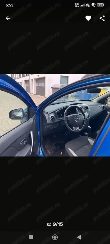 Second-hand Dacia Sandero Stepway 90 CP (66 kW) 2017 Albastru Hatchback