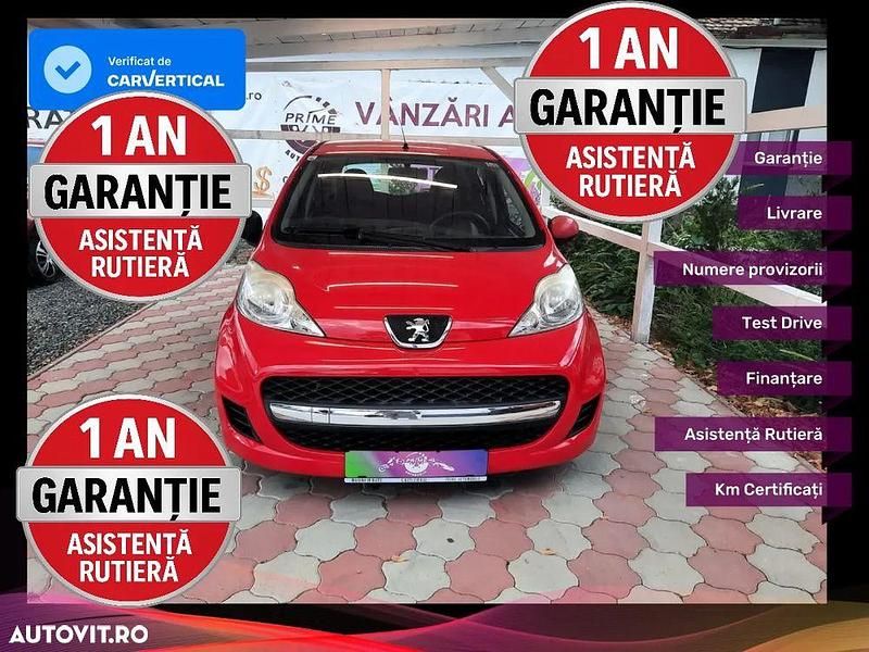 Culoarerosu Utilizat 2009 Peugeot 107 Hatchback | 1.899 EUR - Imagine 1/4