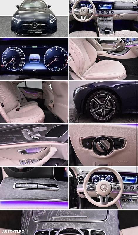 Second-hand Mercedes CLS450 AMG line 367 CP (269 kW) 2019 Albastru Berlinǎ