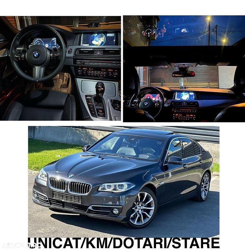 Gri Utilizat 2015 BMW 535 Luxury Line Berlinǎ | 25.999 EUR - Imagine 1/4