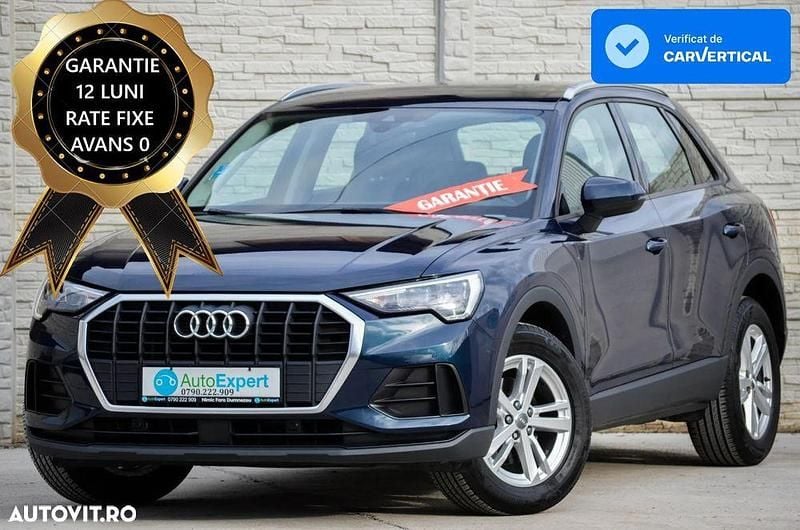 Culoarealbastru Utilizat 2020 Audi Q3 Advanced SUV | 21.480 EUR (Preț bun) - Imagine 1/4