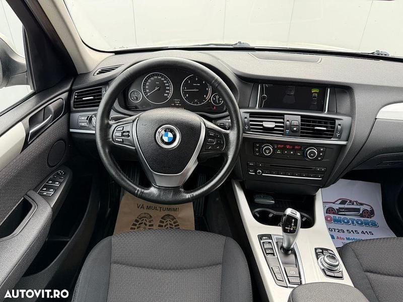 Second-hand BMW X3 Performance 184 CP (135 kW) 2012 Culoaregalbeuriu SUV