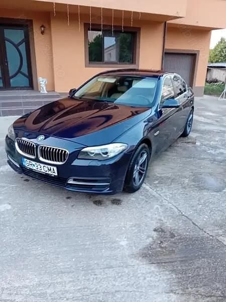 Albastru Utilizat 2014 BMW 520 Berlinǎ | 12.800 EUR (Super Preț) - Imagine 1/4