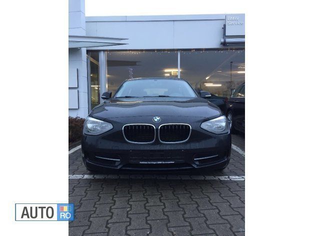 Negru Utilizat 2014 BMW 116 Sport Line Hatchback | 16.541 EUR - Imagine 1/4