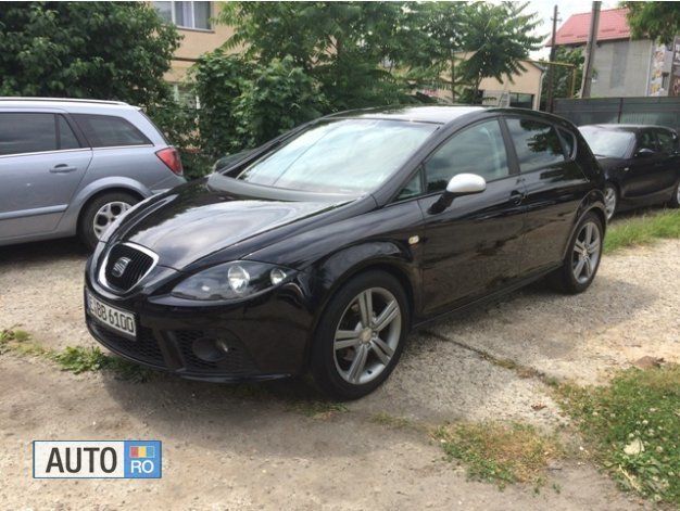 Negru Utilizat 2007 Seat Leon FR Berlinǎ | 3.950 EUR (Preț OK) - Imagine 1/4