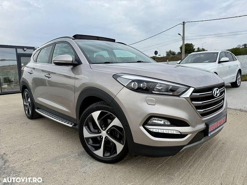 Culoaregalbeuriu Utilizat 2017 Hyundai Tucson SUV | 15.990 EUR (Preț bun) - Imagine 1/4