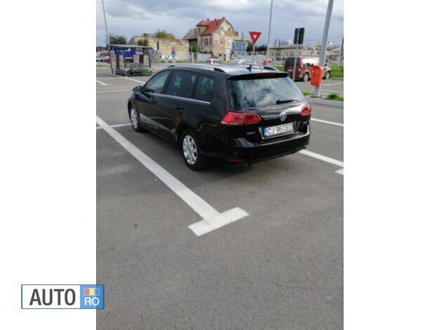 Negru Utilizat 2015 VW Golf VII Break | 8.200 EUR (Preț OK) - Imagine 1/4